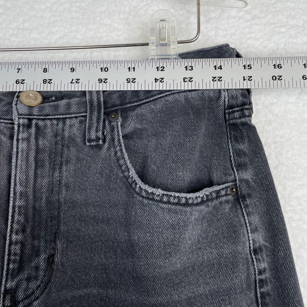 BDG Urban Outfitters Baggy Barrel Wide Leg Jeans Washed Black 28W High‎ Rise - Picture 9 of 14